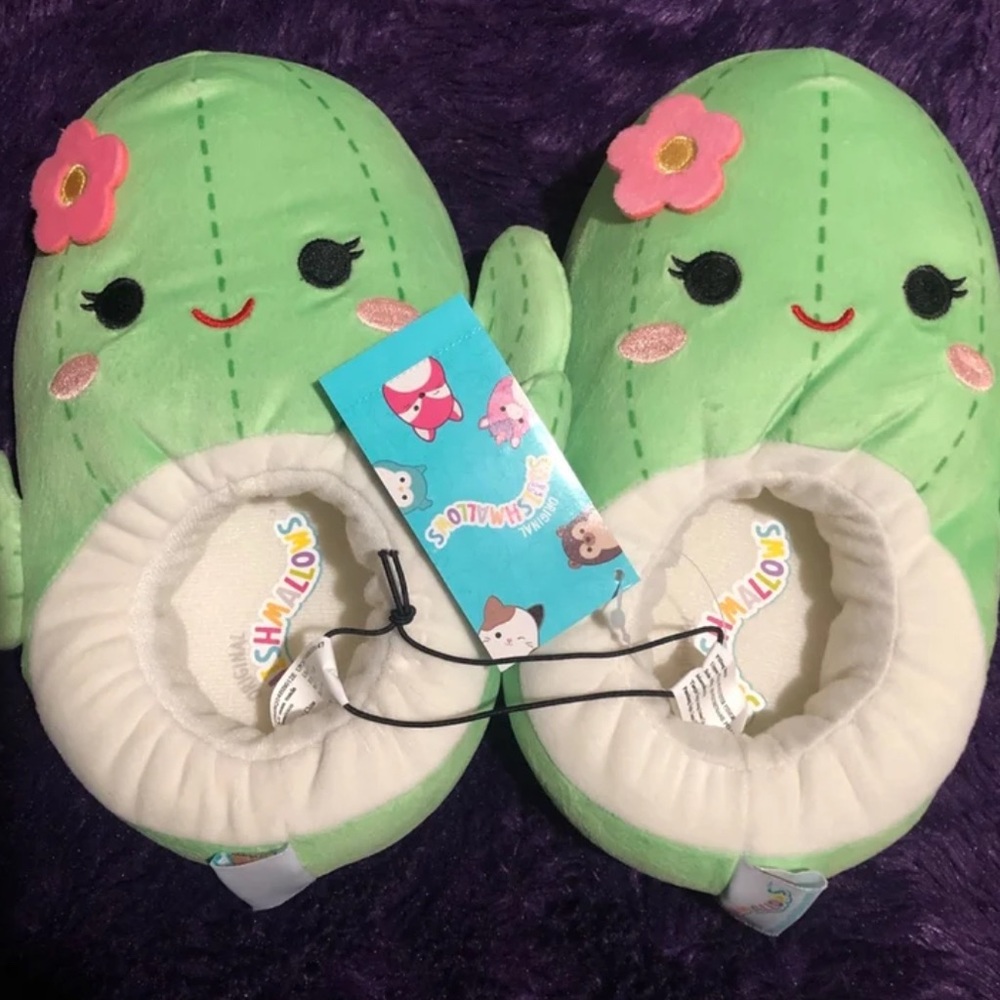 Squishmallows cactus Slippers